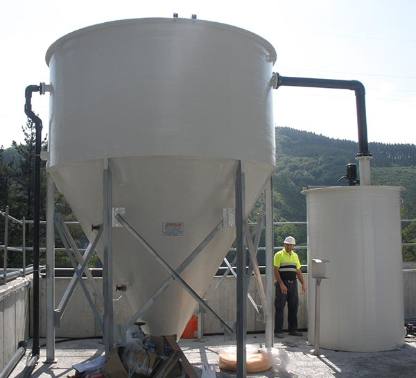 Instalación de EDARI en Viguetas Montón de Calatayud (Zaragoza)