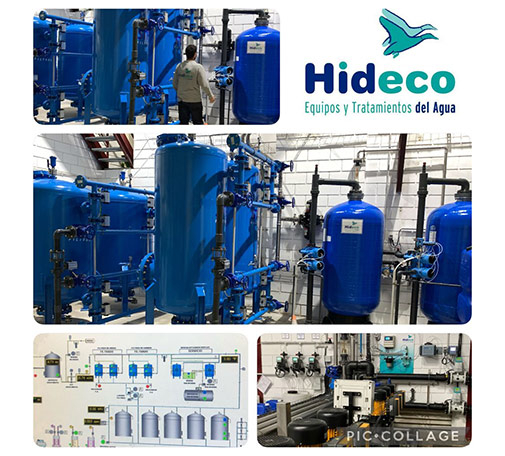 Gandía Pla potabilizadora carbón activo filtración