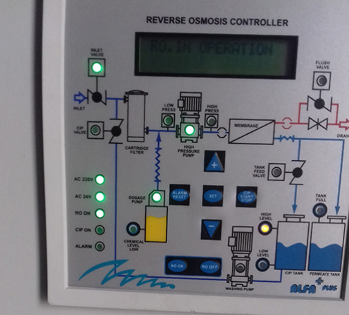 Ósmosis inversa en Frinavarra