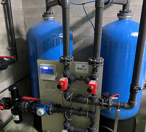 Descalcificador dúplex HVD (Conservas Taboada)