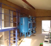 Potabilizadora con decantación lamelar en Préjano