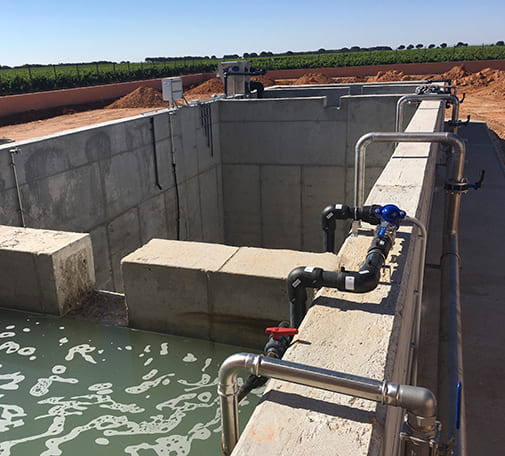 E.D.A.R. con sistema de tele gestión 